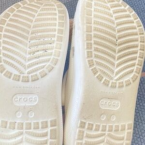 CROCS platform women White